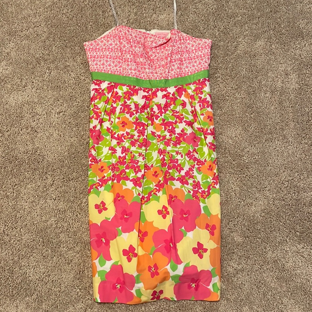 Floral Lilly Pulitzer dress great condition
